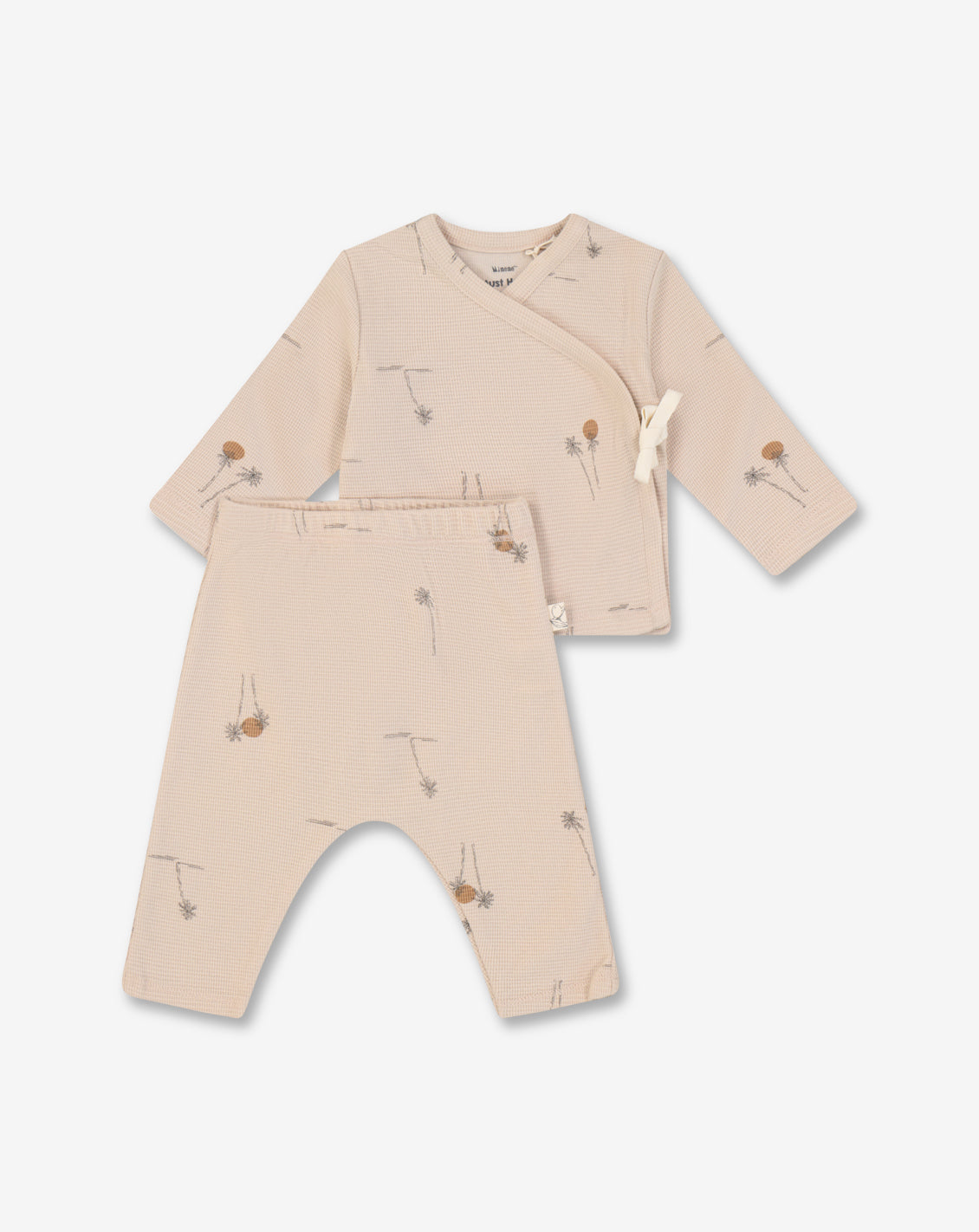 Wrapped Around Top & Pants Set O