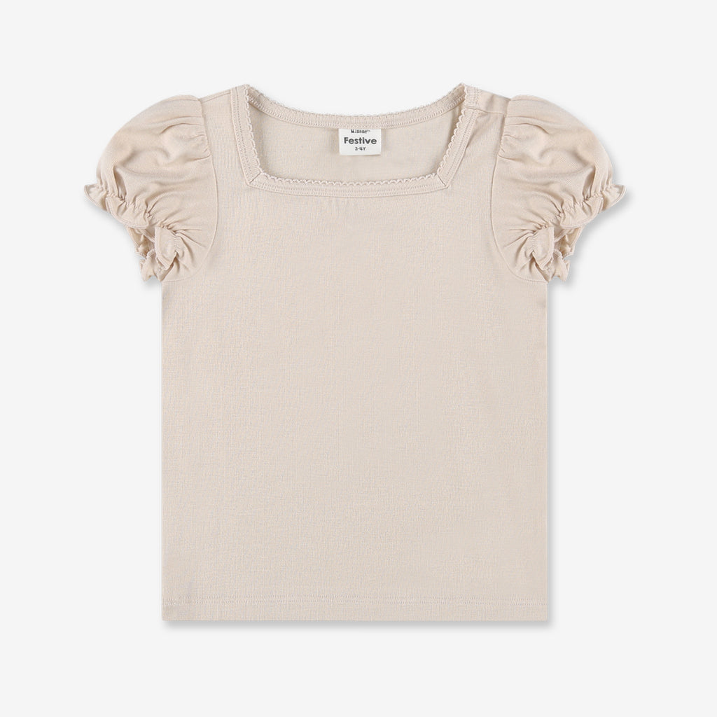 Puffy Sleeves Shirt H
