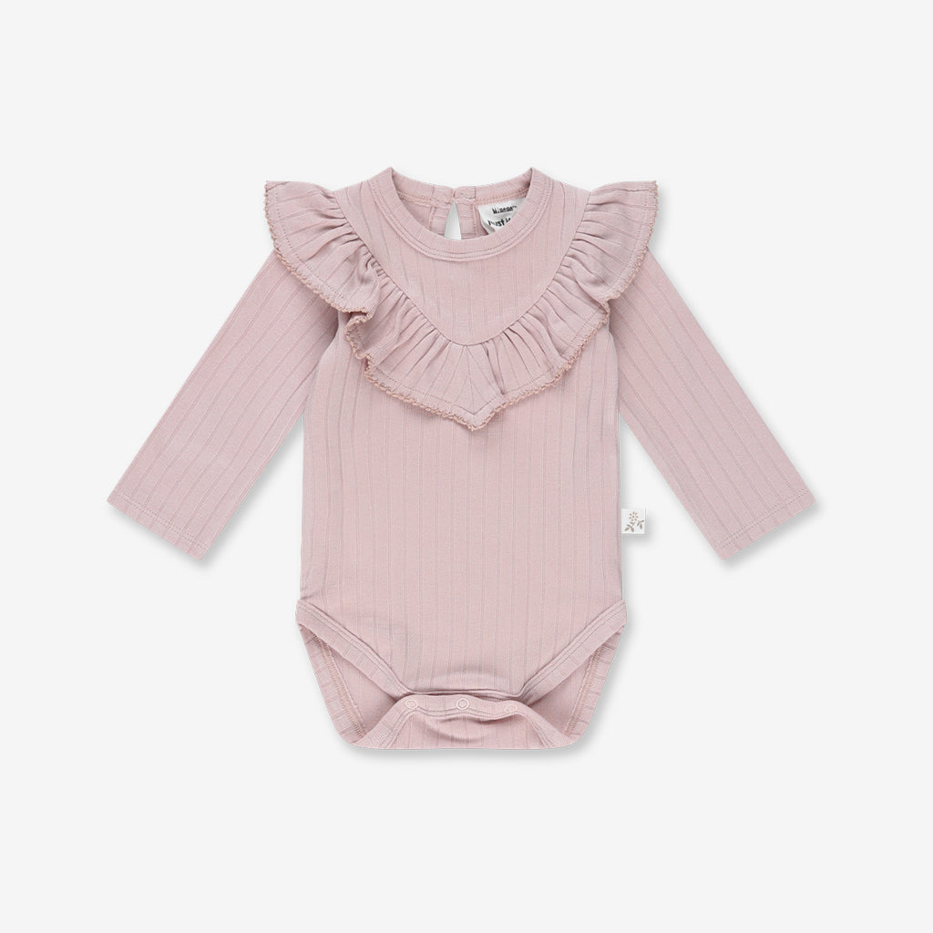 Baby Girl Ruffled BodySuit RIB S24