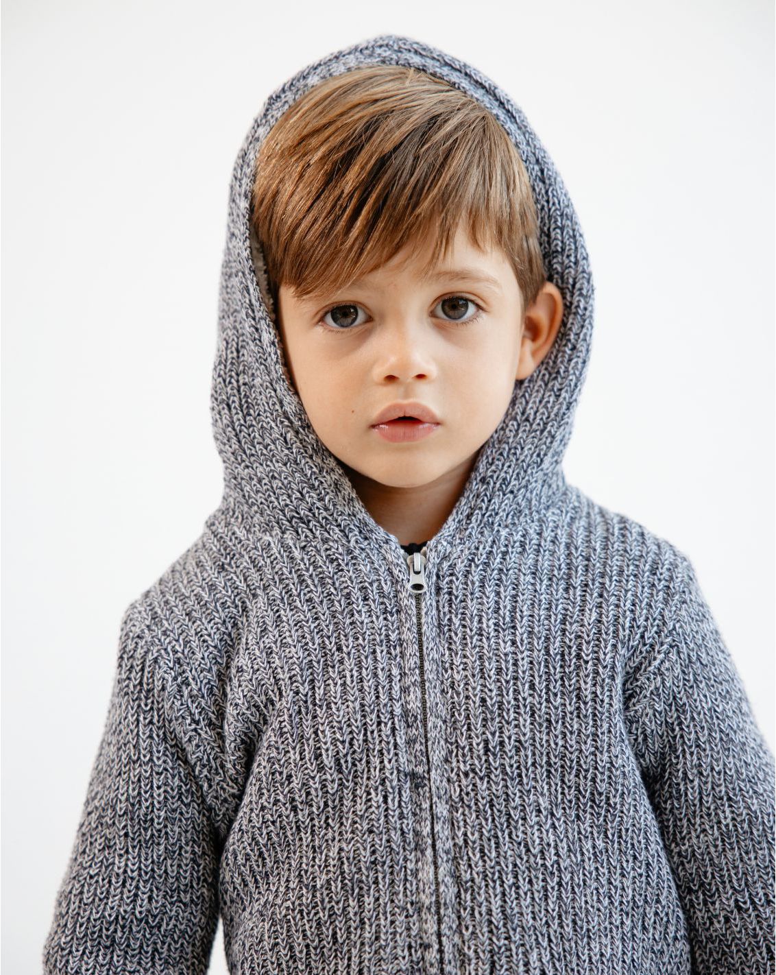 Hooded Jacket with Zipper S19