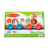 Melissa & Doug GO Tots Wooden Race Cars