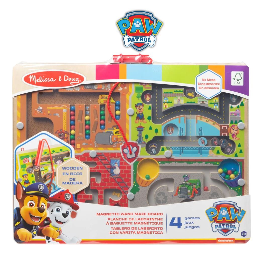Melissa & Doug Paw Patrol Magnetic Wand Maze Board