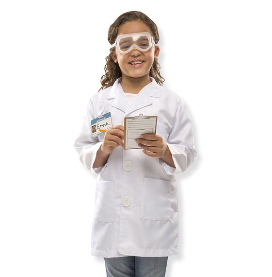 Role Play Costume Scientist  ชุดสวมบทบาท รุ่นนักวิทยาศาสตร์ เสริมสร้างการมีจินตนาการและความสนใจในการเรียนรู้สิ่งต่างๆรอบตัว