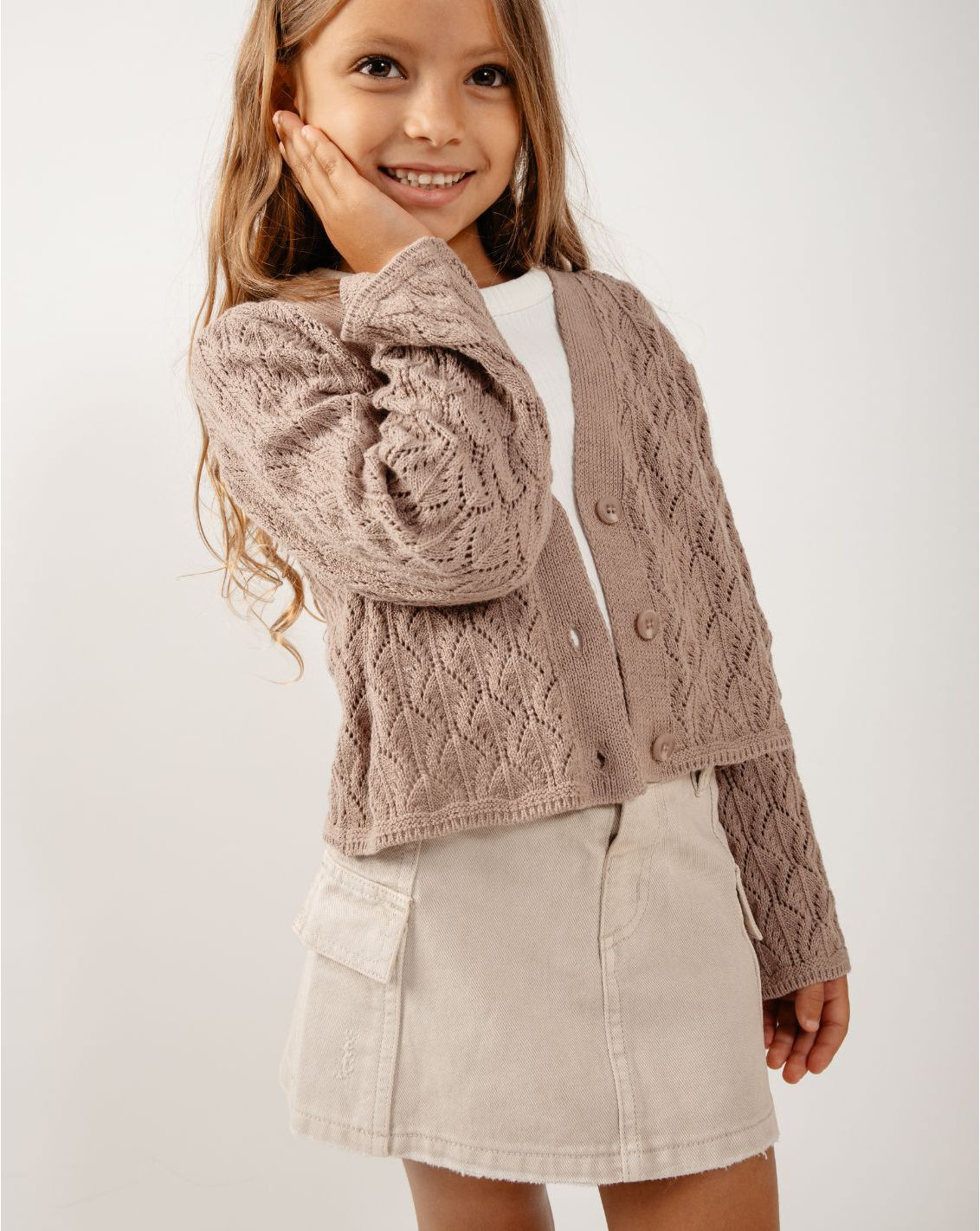 Girls Jeans Skirt With Pockets J20