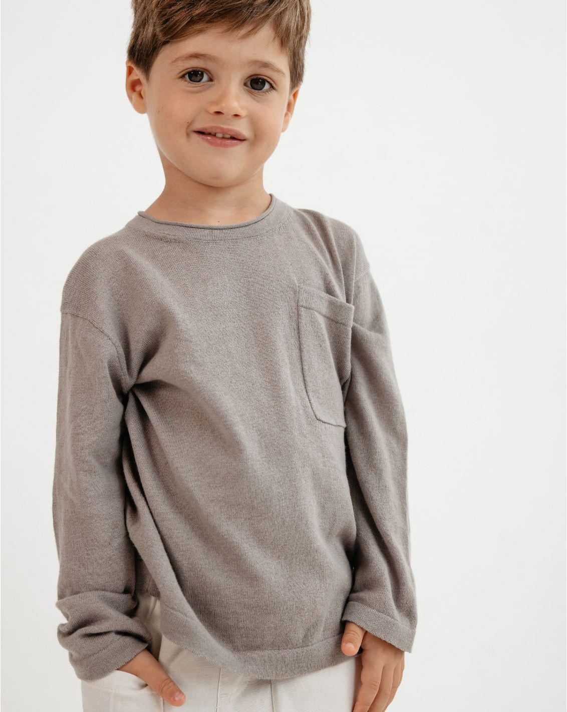 Knitted Shirt With Pocket WB2