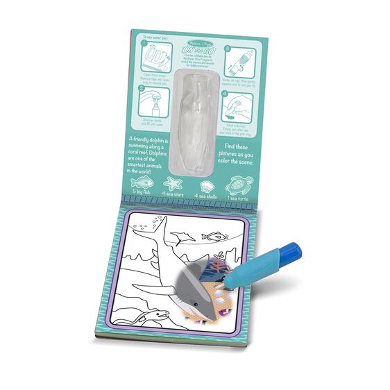Water Wow! - Under The Sea Water Reveal Pad - On the Go Travel Activity