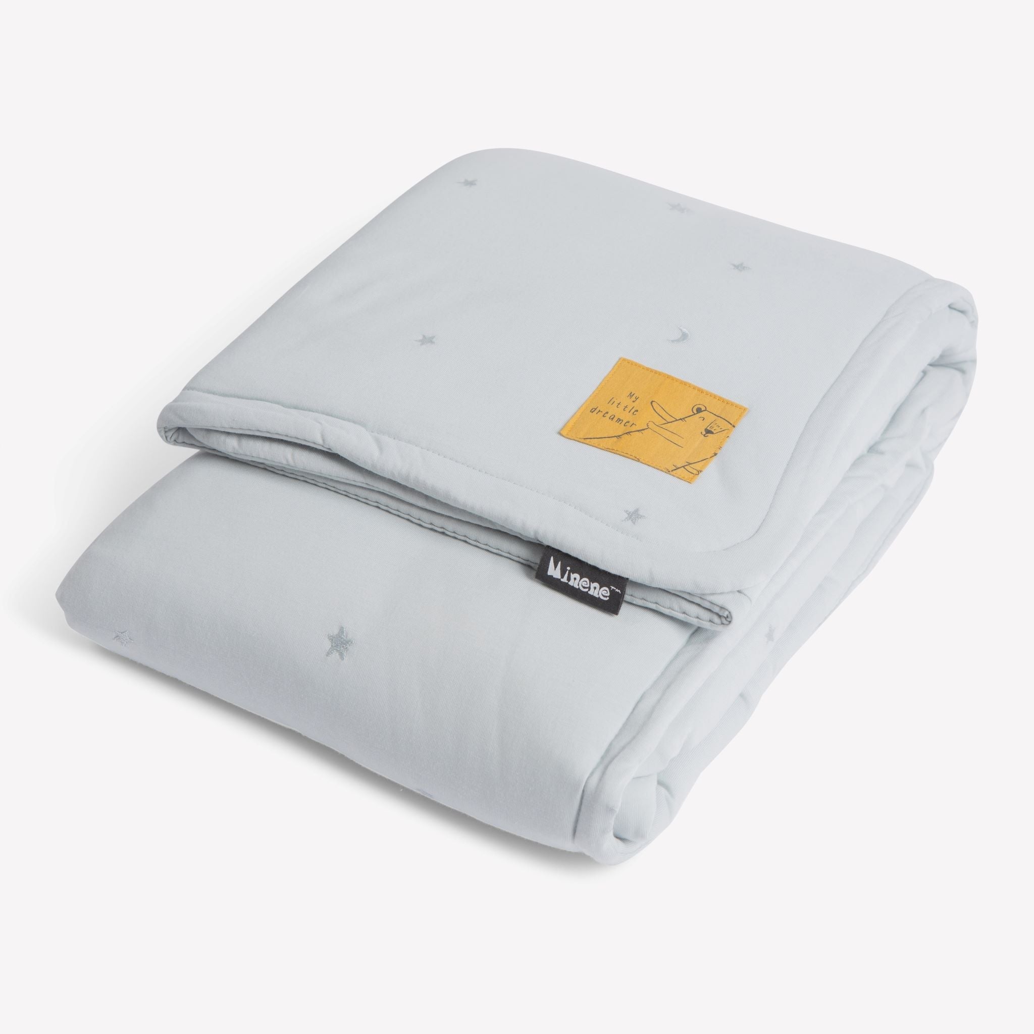 Small Reversible Jersey Winter Quilt 80x80 cm -  Embroidery Collection !