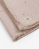 Muslin Blanket With Fringes 75*100cm