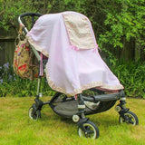 Muslin Pushchair Sunshade