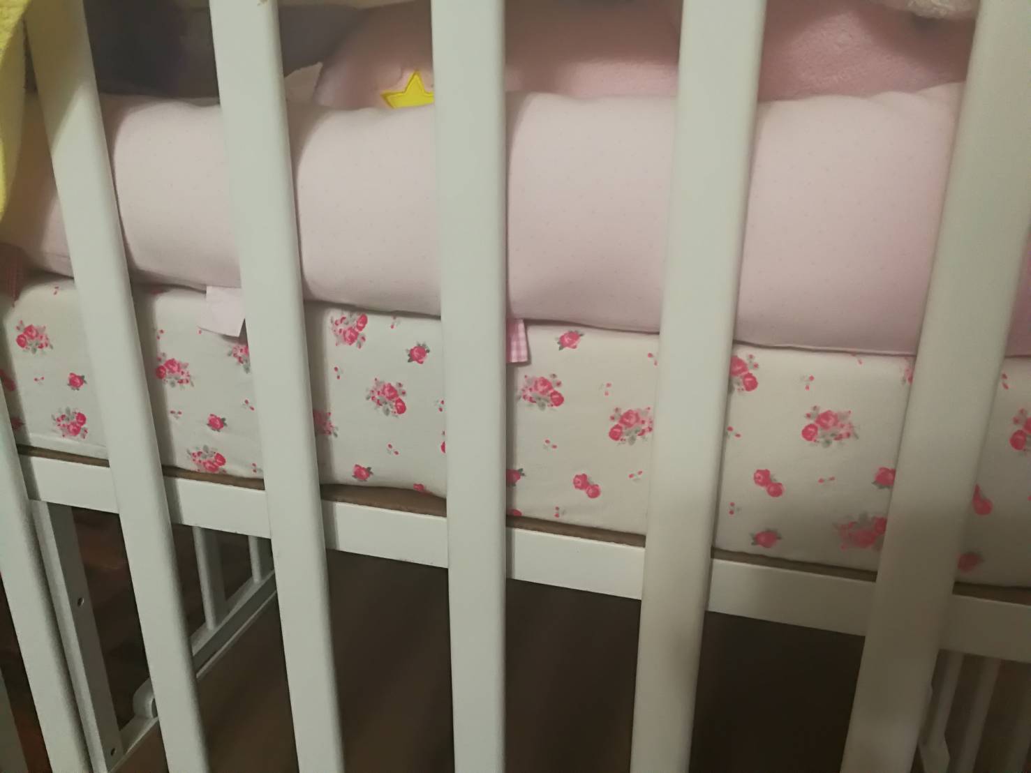 Baby Bed Bundle - Cream Floral