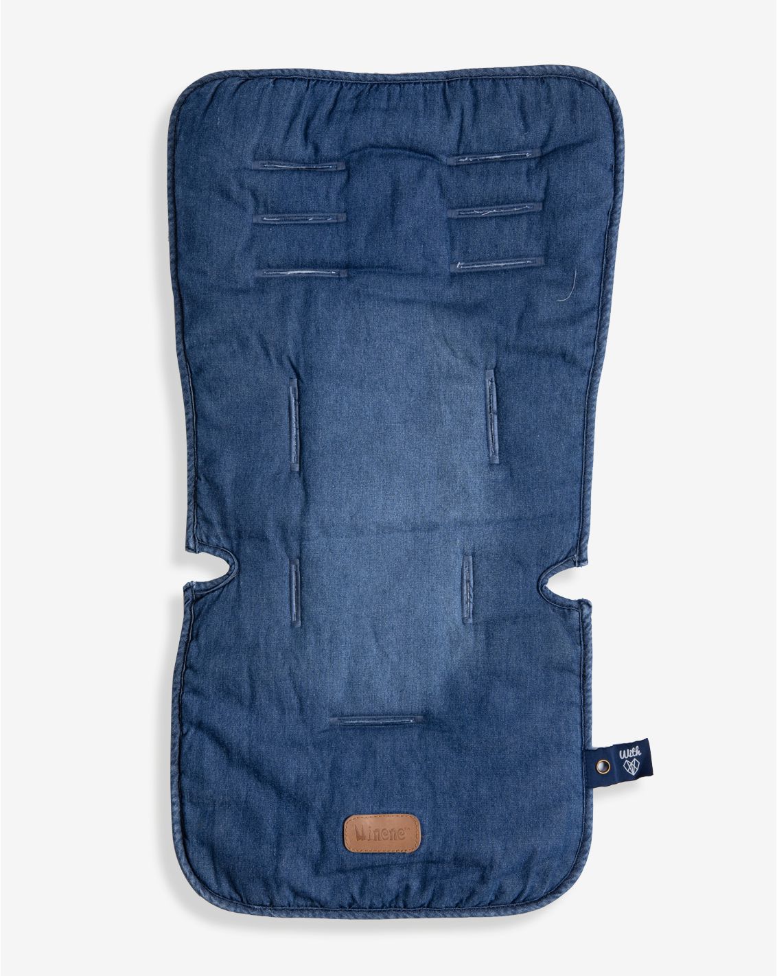Reversible Pushchair & Car Seat Liner - Weave Cotton!