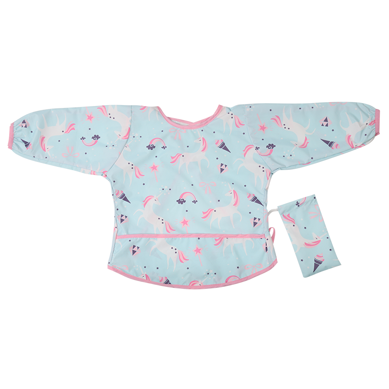 Crumb Catcher Bib With Sleeves
