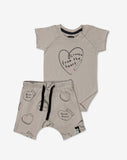 Bodysuit & Short Pants O1