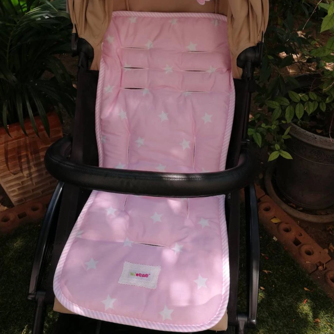 Reversible Pushchair & Car Seat Liner - Weave Cotton!