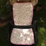 Reversible Pushchair & Car Seat Liner - Weave Cotton!