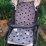 Reversible Pushchair & Car Seat Liner - Jersey Cotton!