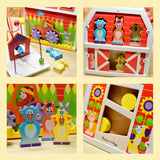 Melissa & Doug First Play Slide, Sort & Roll Activity Barn