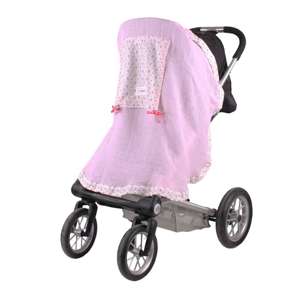 Muslin Pushchair Sunshade