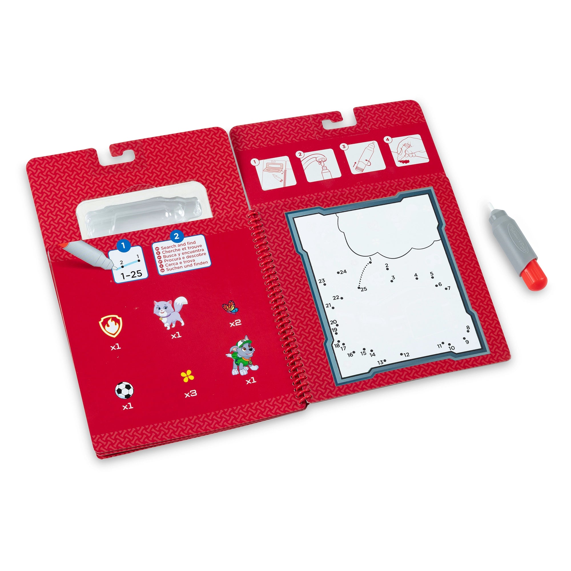 Melissa & Doug X PAW Patrol Water Wow! – Marshall