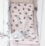 Reversible Pushchair & Car Seat Liner - Jersey Cotton!