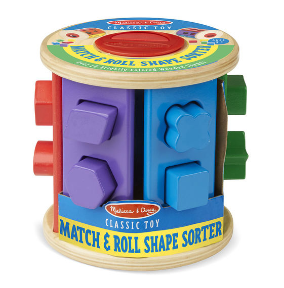 Shape Sorting Match & Roll