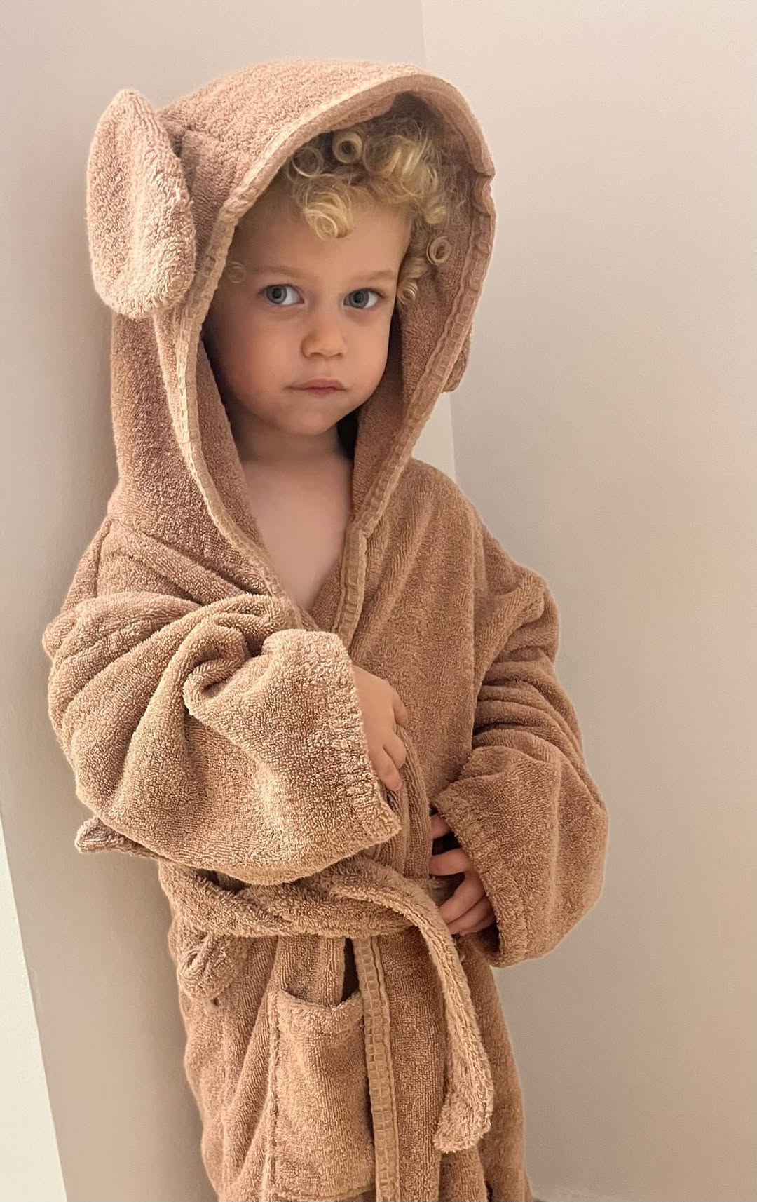 Relaxing in the pool