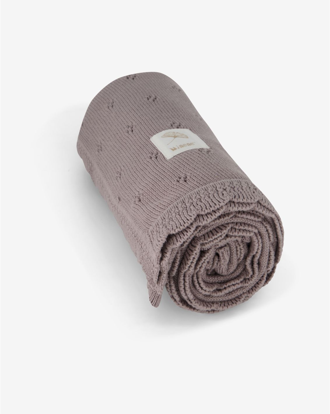 Pointelle Knitted Blanket 85*100