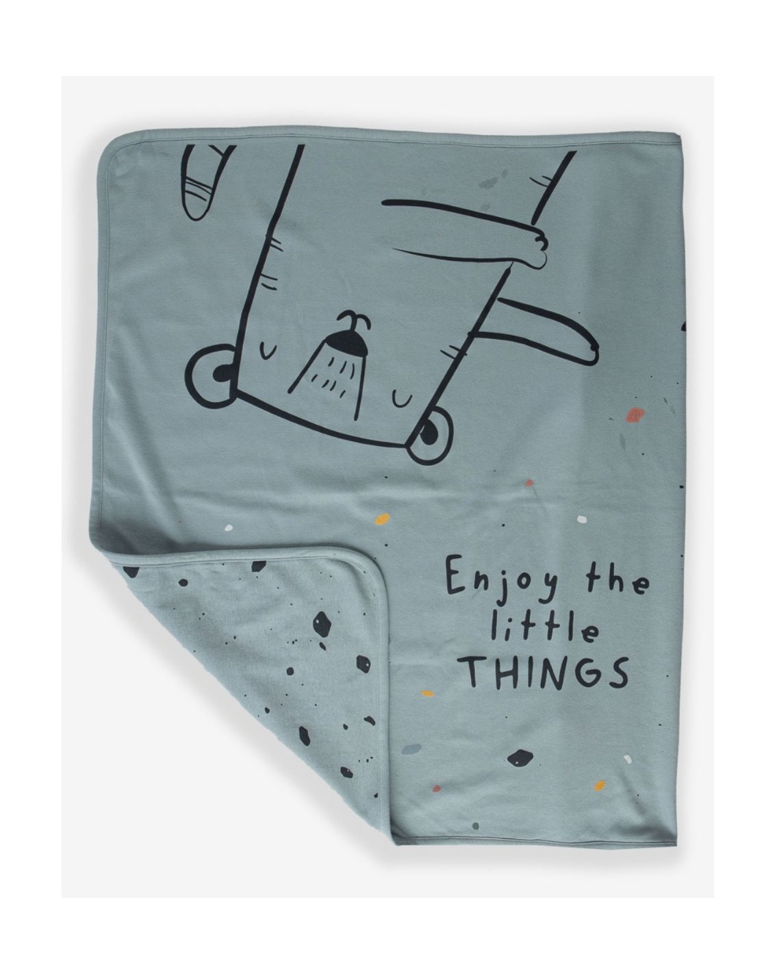 ผ้าห่มฤดูร้อนแบบสองด้าน ขนาด 80x80 ซม. - คอลเล็กชั่นสัตว์! 