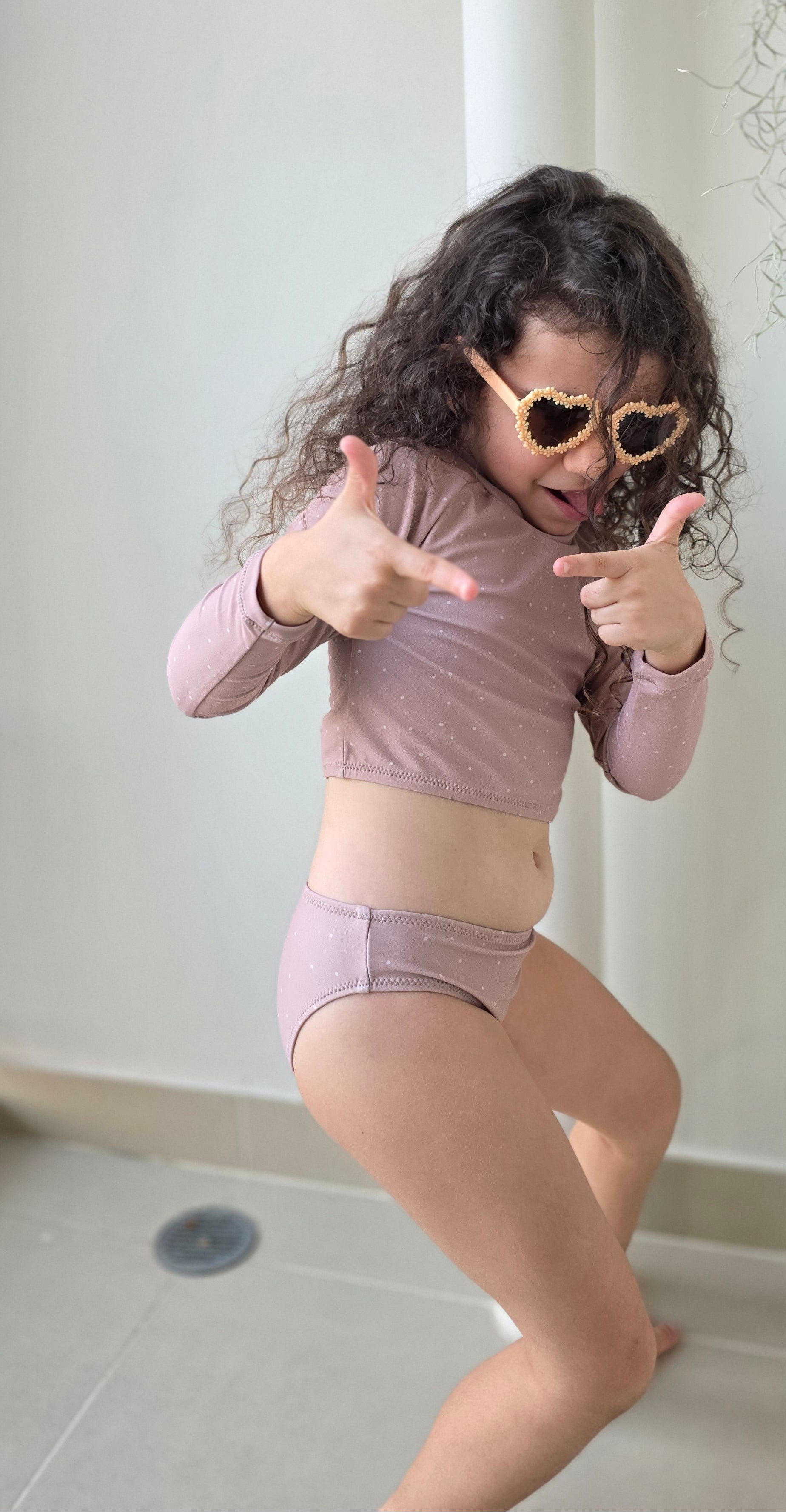 ชุดว่ายน้ำ - เสื้อแขนยาว + กางเกงใน