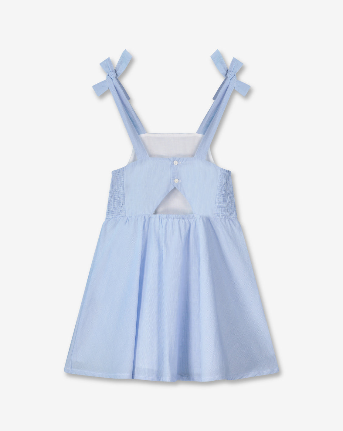 เดรสผ้าทอแบบมีสายรัด