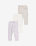 3 Pack Girls Pointelle Pants P - Lilly