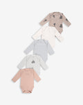 5 Pack Long Sleeves Bodysuits WSP4