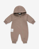 Hooded Overall With Zipper FB4