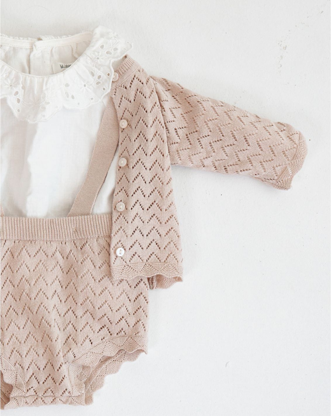 ストラップ付きニットブルマー BR