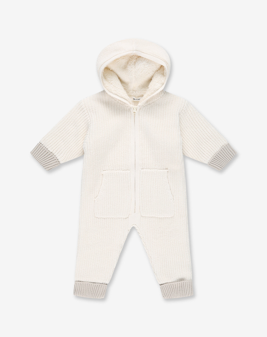 Knitted Overall With Hoodie S9