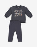 Futter Sweatshirt & Tights Set KF1