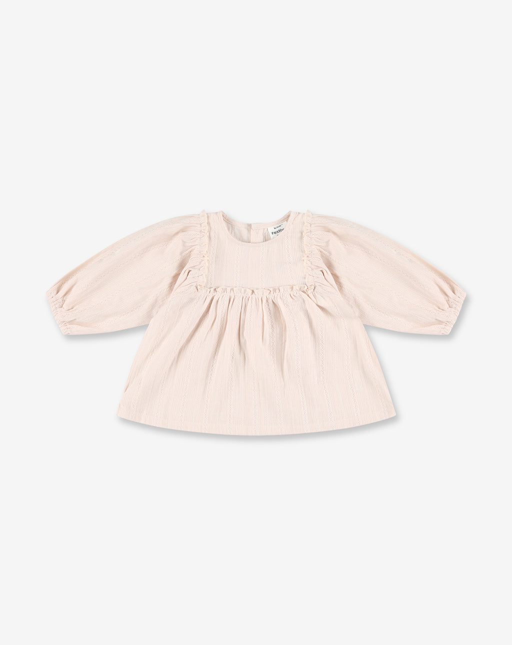 Textural Woven Tunic & Rib Tights & Headband A23