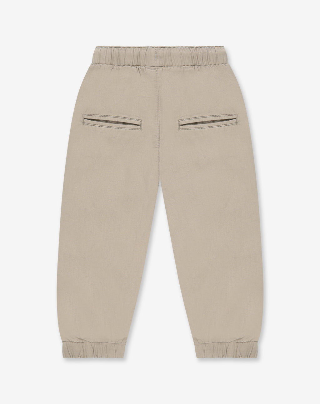 Woven Pants With Elastic Ending WB11
