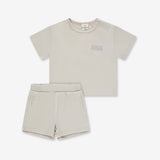 Boys Polo Pique Oversize Shirt +Bermuda Pants NT2