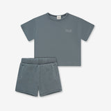 Boys Polo Pique Oversize Shirt +Bermuda Pants NT1