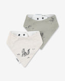 2 Pack Bandana Bibs PC