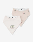 2 Pack Bandana Bibs PC