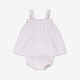 Straps Woven Dress & Bloomer H