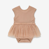 Tulle Bodysuit Dress H