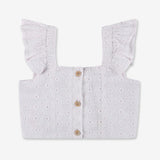 Woven Crop Top H11