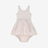 Baby Girl Rib & Woven Dress RIB - S24