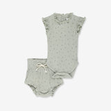 Baby Girl Rib BodySuit & Bloomer Set RIB