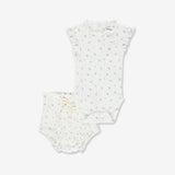 Baby Girl Rib BodySuit & Bloomer Set RIB