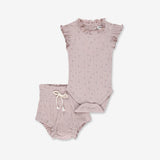 Baby Girl Rib BodySuit & Bloomer Set RIB