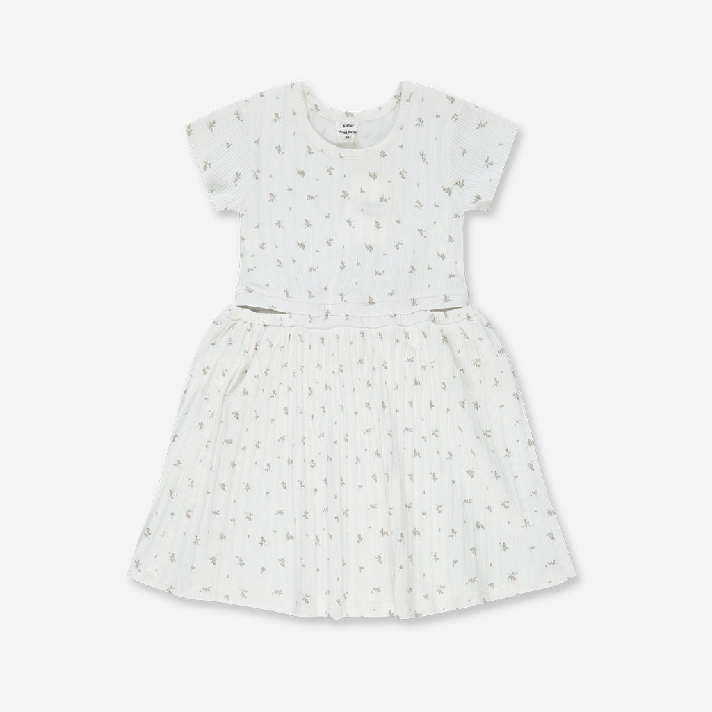 Girls Split Dress RIB13